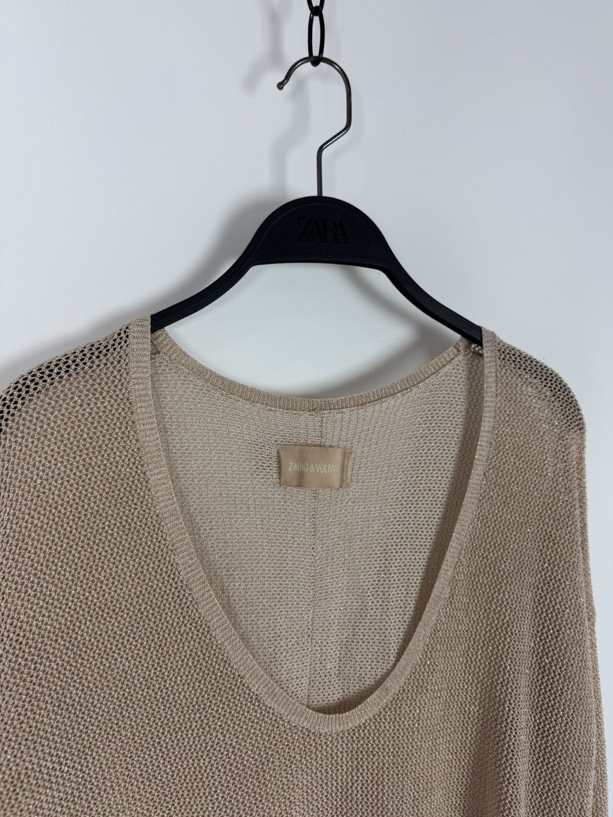 Zadig & Voltaire Zadig & Voltaire Mesh Tunic Dress Size L / US 10 / IT 46 - 5 Thumbnail