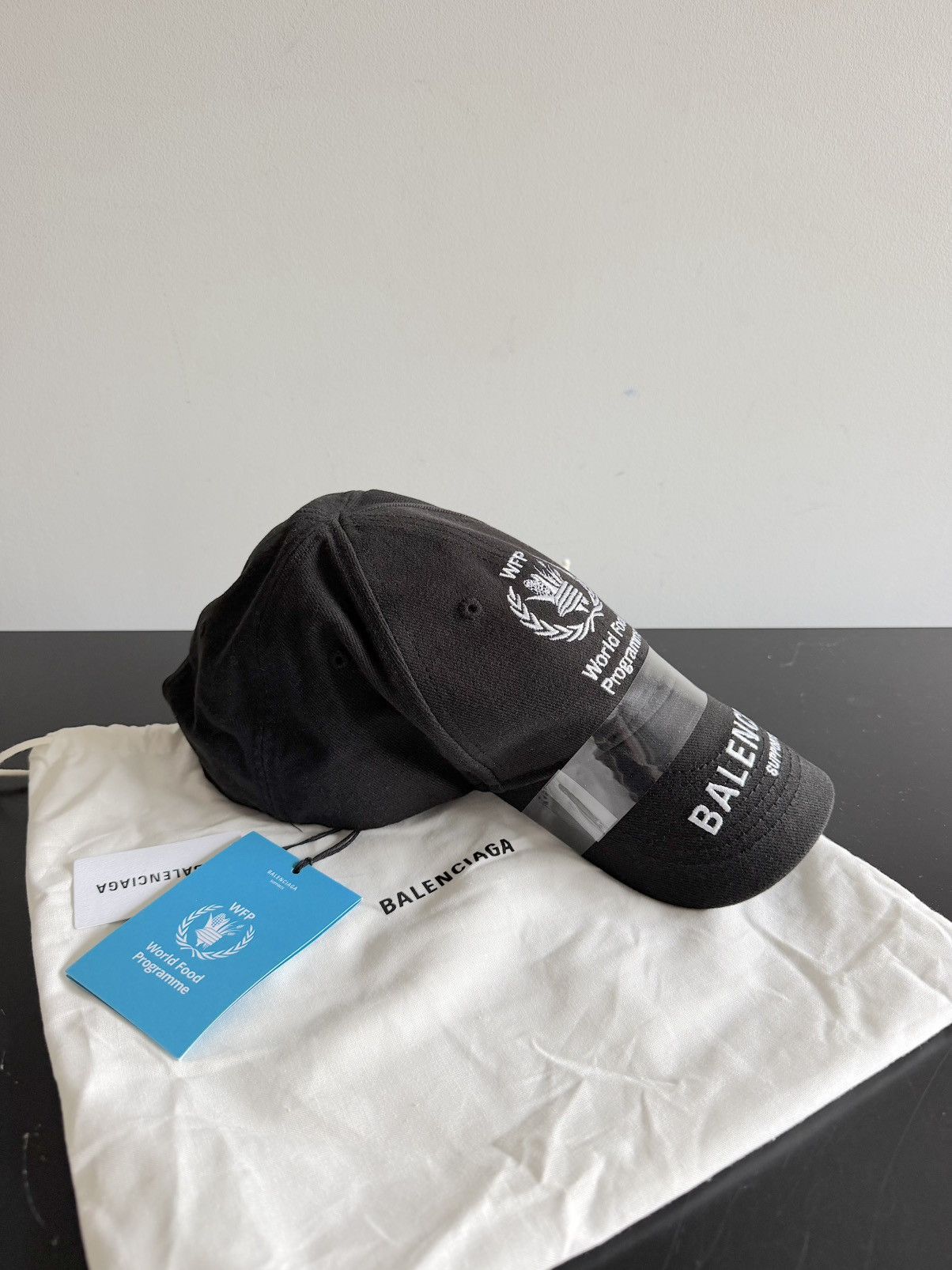 Balenciaga New Winter 18 WFP World Food Programme Cap (L) 59 CM Size ONE SIZE - 2 Thumbnail