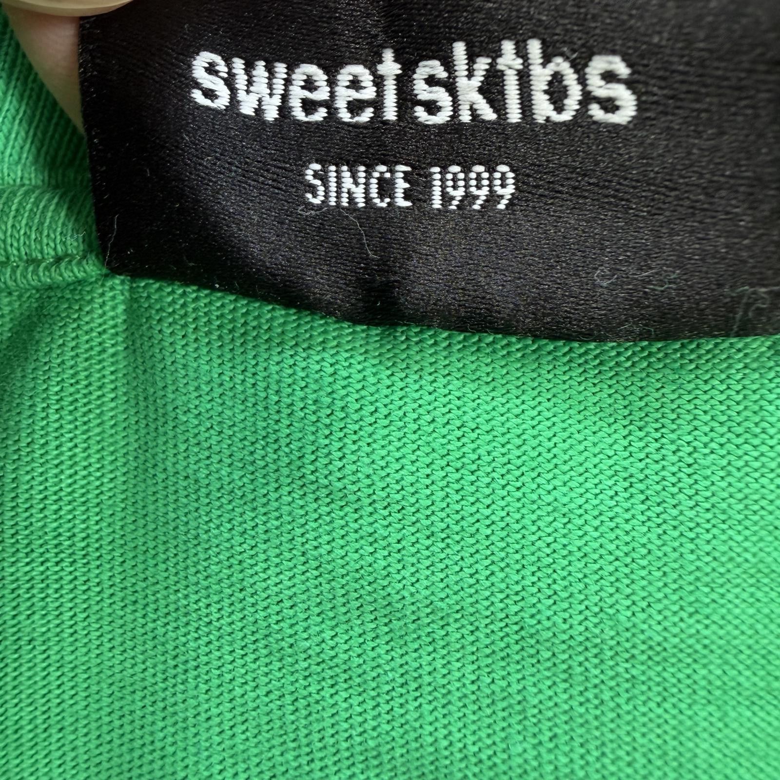 Other Sweet SKTBS Sweet Cuff LS Long Sleeve Skate T Shirt Green Size US L / EU 52-54 / 3 - 6 Thumbnail