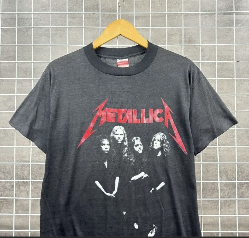 Band Tees VINTAGE METALLICA AND JUSTICE FOR ALL TEES 1988 Size US L / EU 52-54 / 3 - 2 Thumbnail