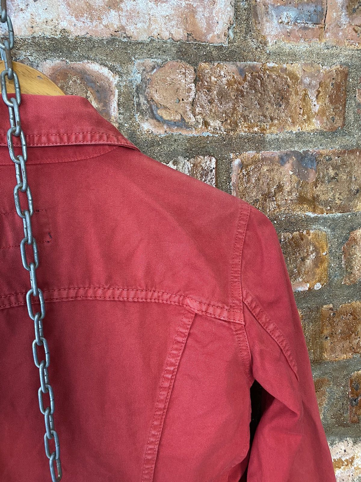 Dolce & Gabbana 2000s DG red lights trucker Jacket Size US XS / EU 42 / 0 - 11 Thumbnail