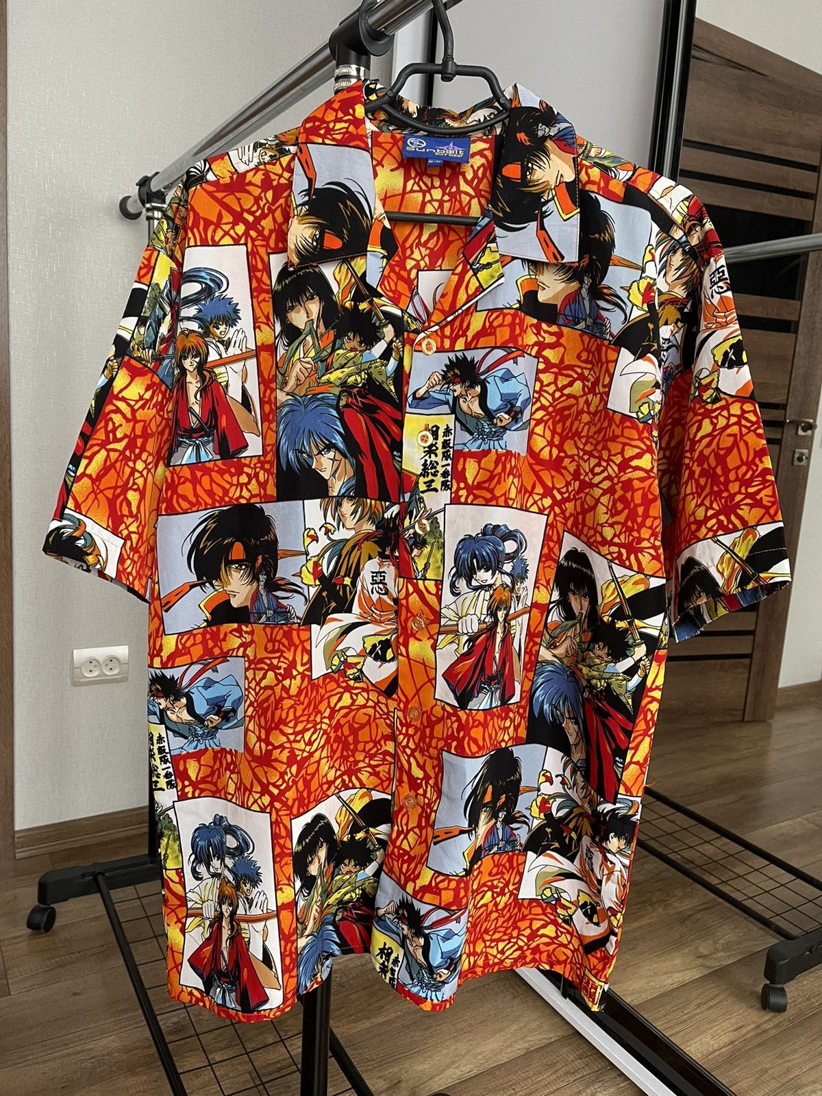 Anime Rurouni Kenshin Vintage Anime Shirt Button Up Size US M / EU 48-50 / 2 - 3 Thumbnail