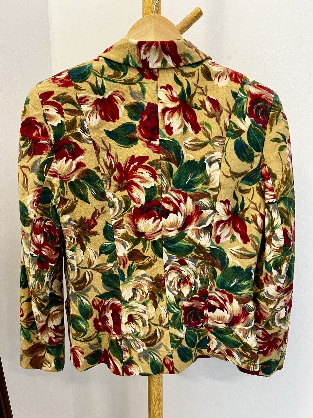 Kenzo × Vintage Vintage Kenzo Floral Blazer Size XXS / US 00 / IT 34 - 4 Thumbnail