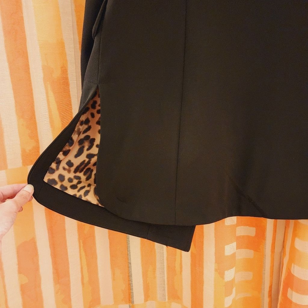 Other NWOT Dennis Basso - Luxe Crepe Snap- Front Jacket Size L / US 10 / IT 46 - 4 Thumbnail
