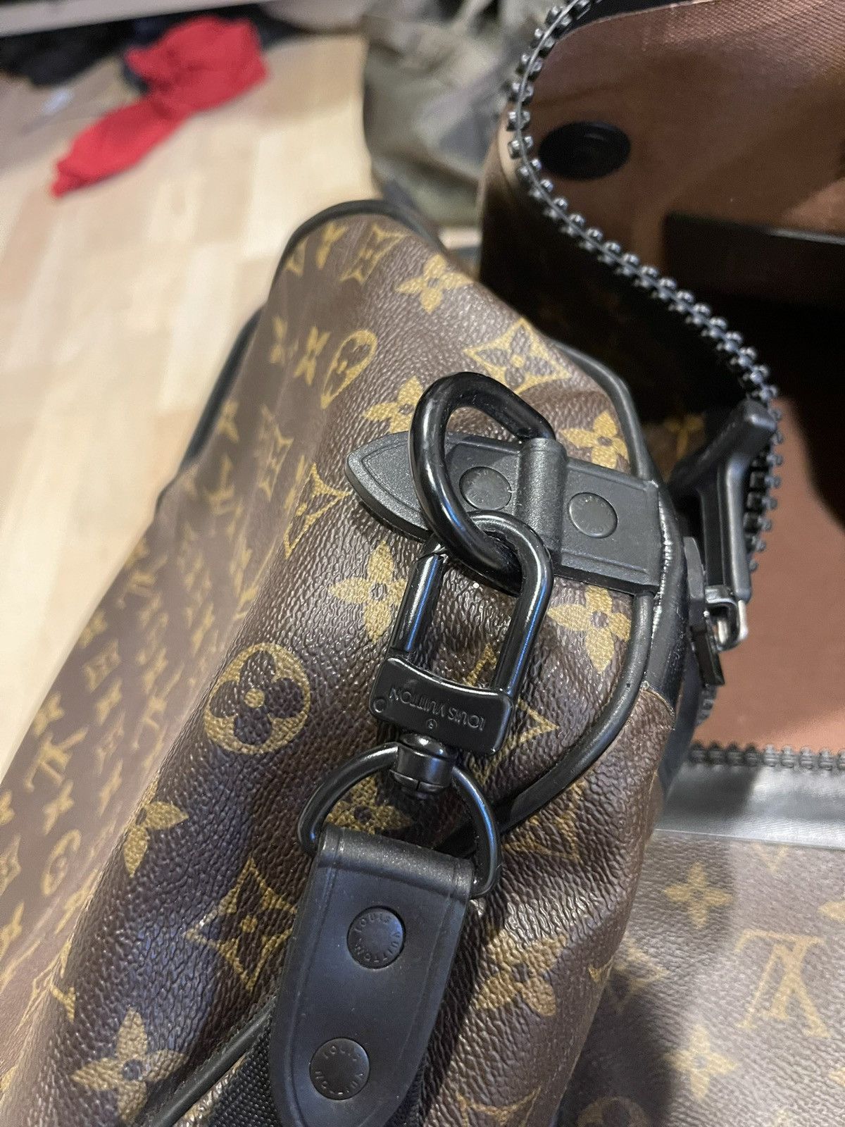Louis Vuitton Monogram Waterproof Keepall Bandouliere 55 Size ONE SIZE - 8 Thumbnail