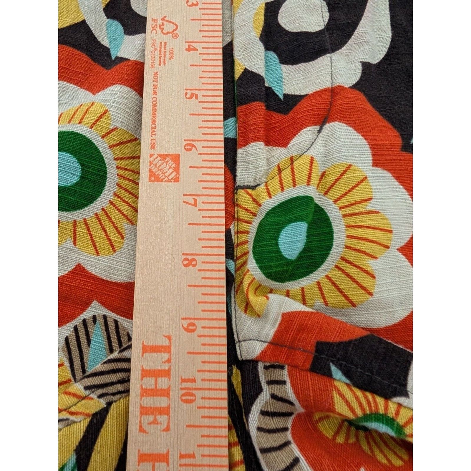 KAVU Kavu Floral Bermuda Shorts Womens Size 10 Brown Cotton Retro Size 32" / US 10 / IT 46 - 11 Thumbnail