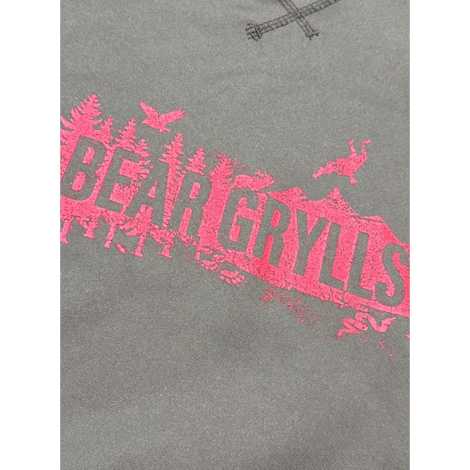 Vintage Bear Grylls Sweatshirt Men XL Green Red Pullover Long Sleeve Size US XL / EU 56 / 4 - 5 Thumbnail