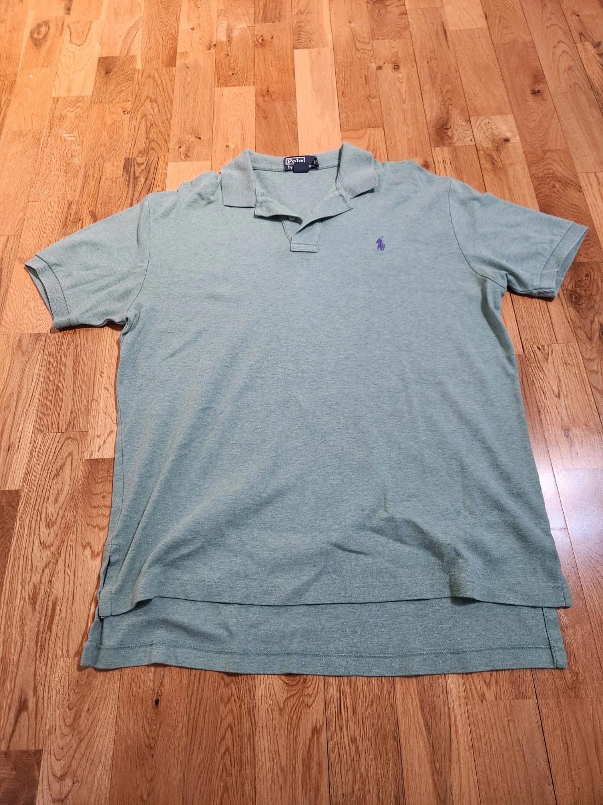 Polo Ralph Lauren Polo Ralph Lauren Mens Green Teal Short Sleeve Polo Shirt M Size US M / EU 48-50 / 2 - 1 Thumbnail