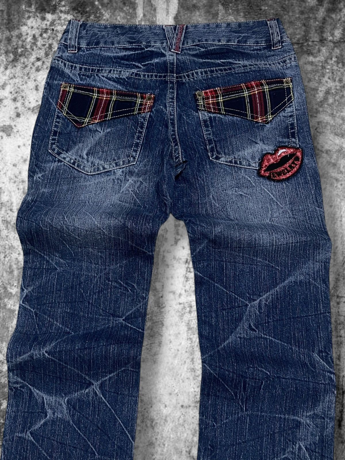 Hysteric Glamour Vintage Japan Designer Colza Radical Punk Distressed Jeans Size US 30 / EU 46 - 10 Thumbnail