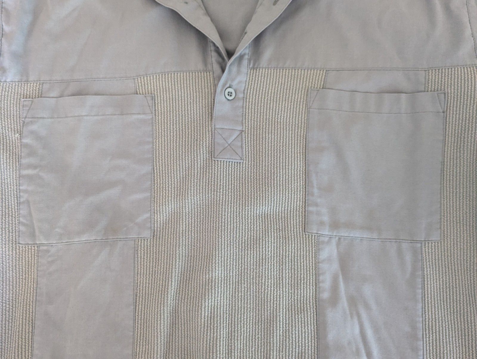 The Unbranded Brand Woodland Trail Men Large Pockets Pullover Short Sleeve Green Size US L / EU 52-54 / 3 - 4 Thumbnail