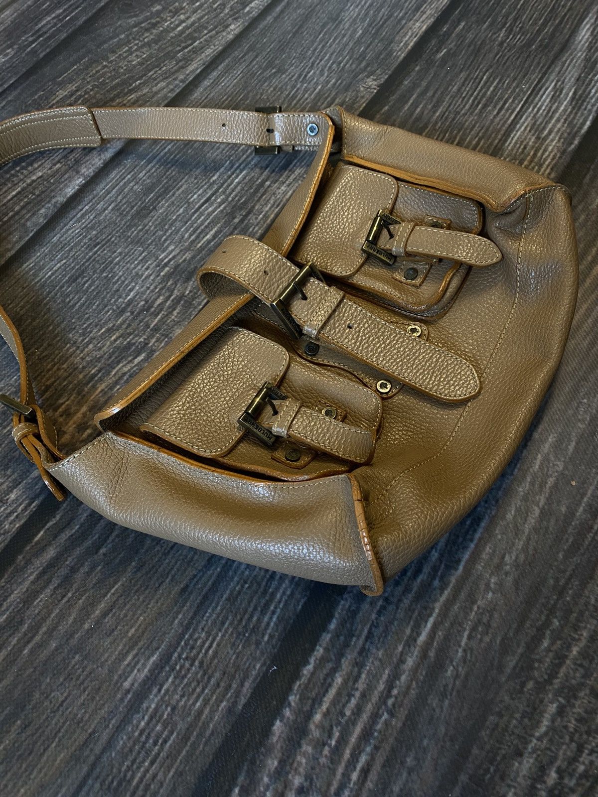 Mulberry × Vintage MULBERRY leather messenger bag Size ONE SIZE - 2 Thumbnail