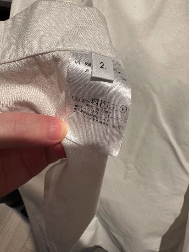 Thom Browne Thom Browne White shirt Size US M / EU 48-50 / 2 - 6 Thumbnail