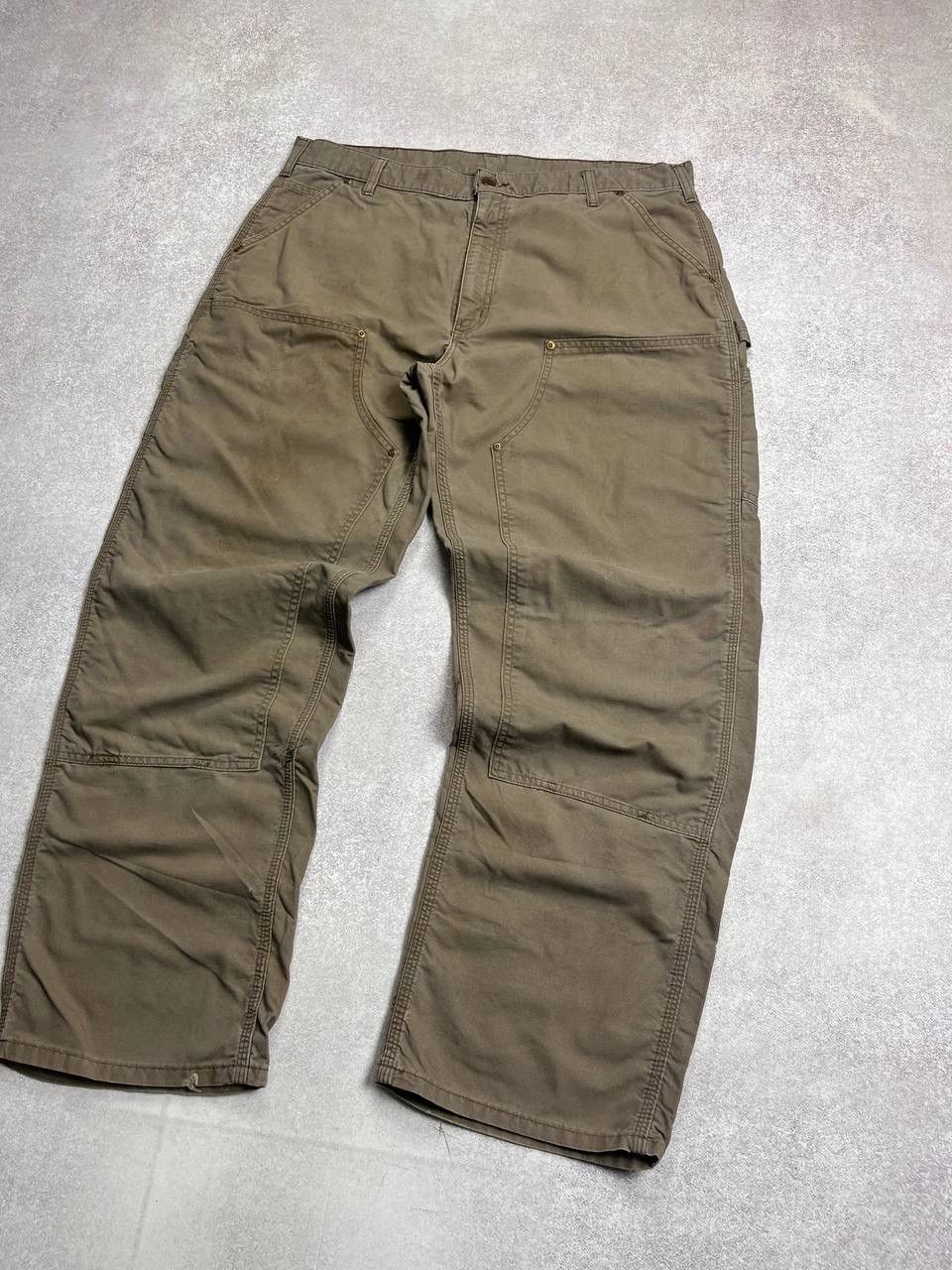 Carhartt Vintage Carhartt Baggy Workwear Double Knee Pants 36 Size US 36 / EU 52 - 4 Thumbnail