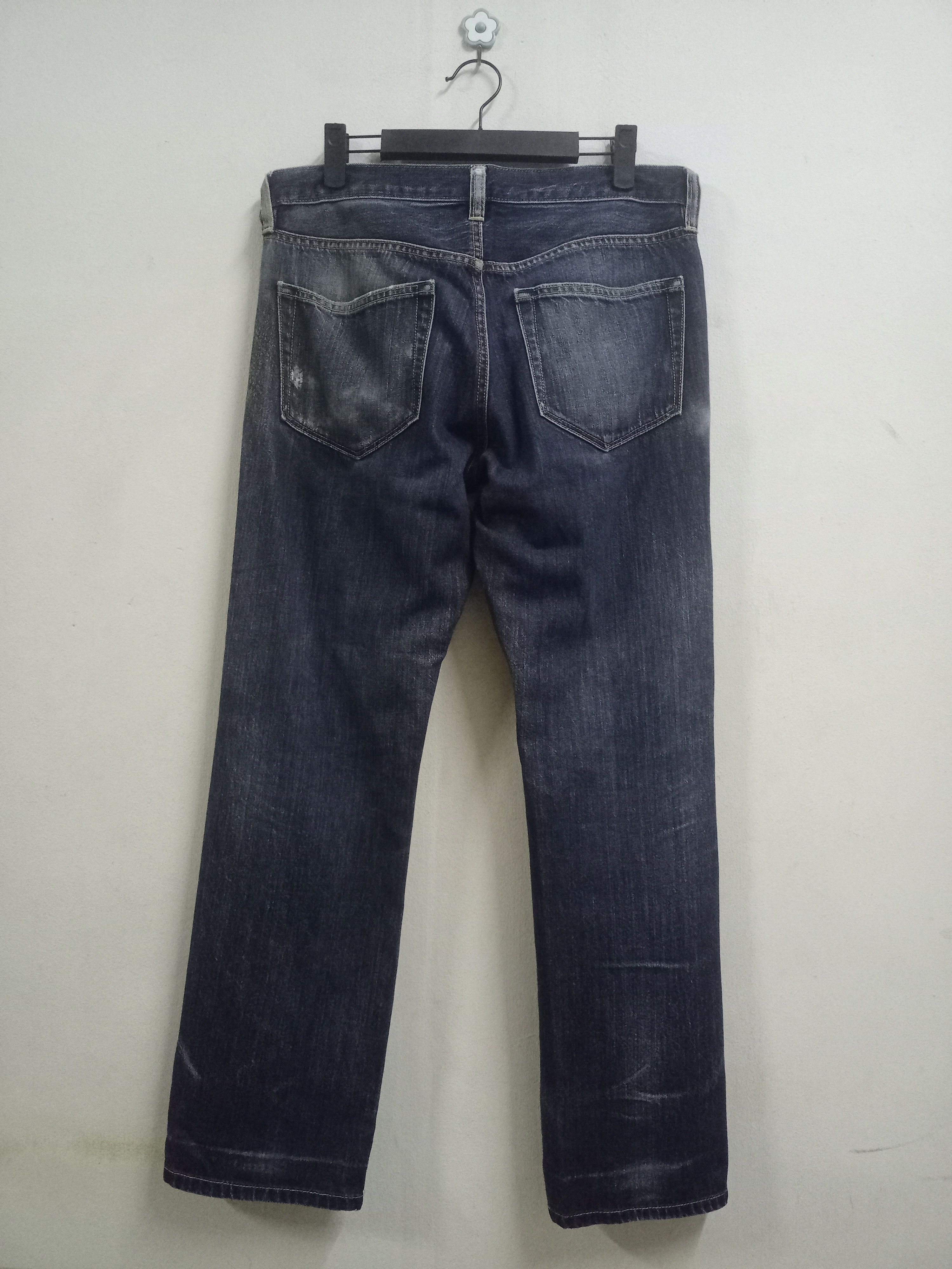 Japanese Brand Vintage Japanese Brand Mud Wash Loose Jeans Size US 32 / EU 48 - 2 Thumbnail
