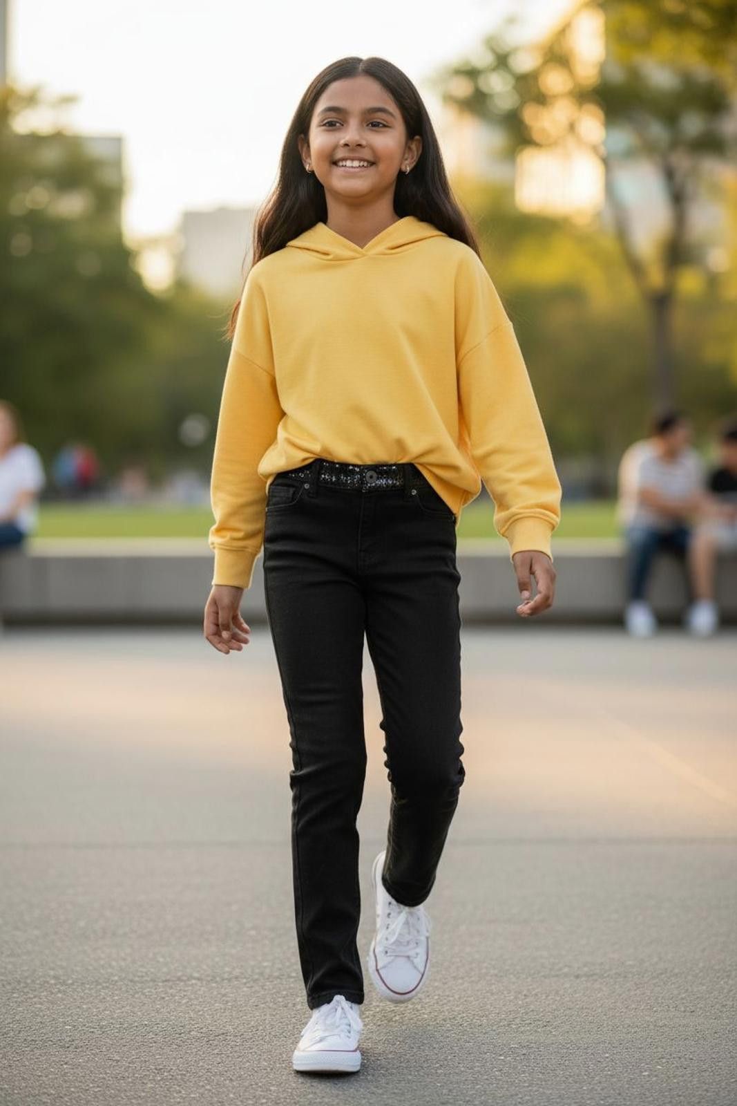 Sneeze Magazine SQEEZE Original Denim Black Jeans for Girls Size 14 Size 24" / US 00 / IT 34 - 2 Thumbnail