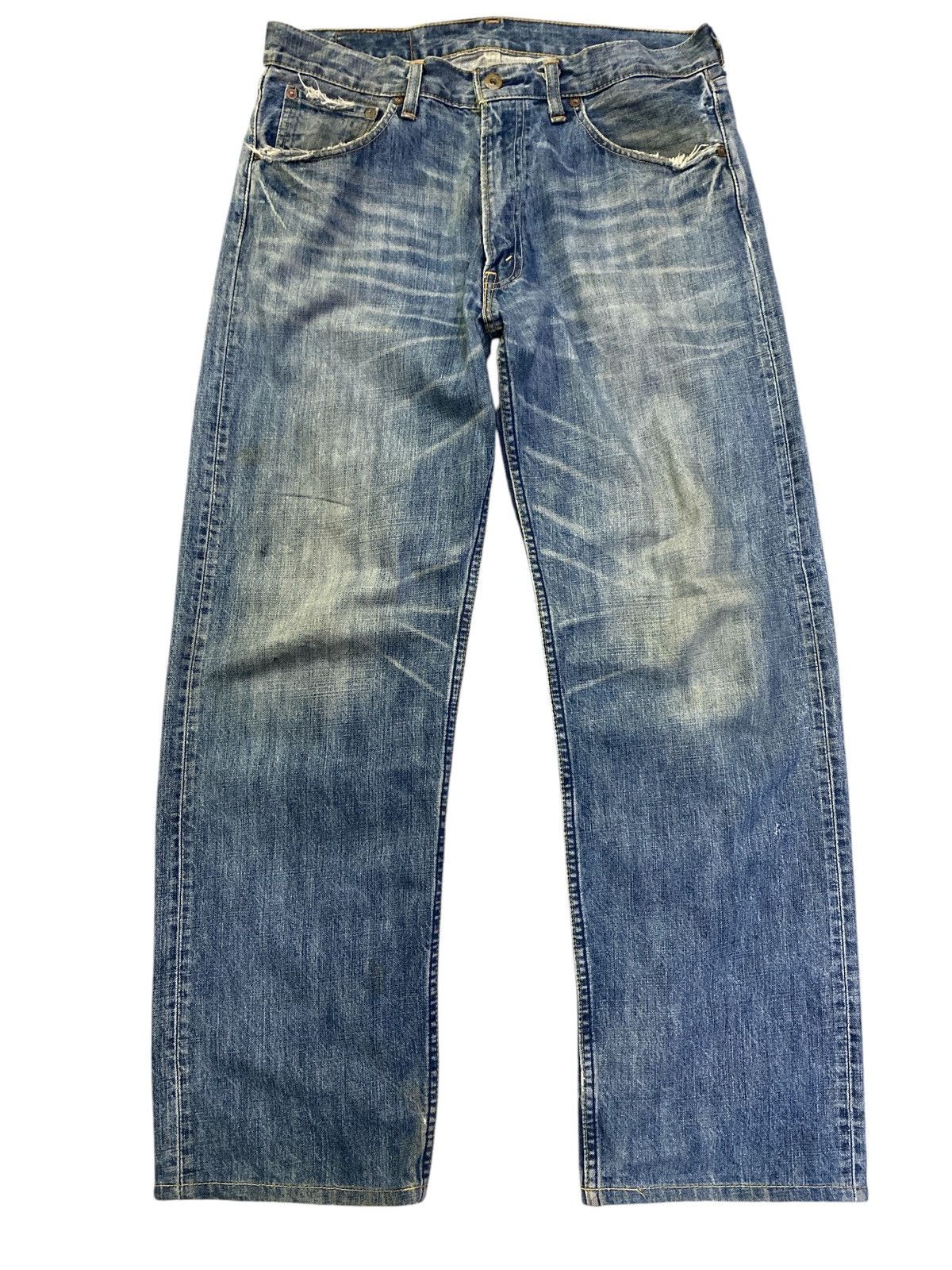 Levi's × Vintage Vintage Levi’s 503 Distressed Jeans Size US 34 / EU 50 - 1 Thumbnail