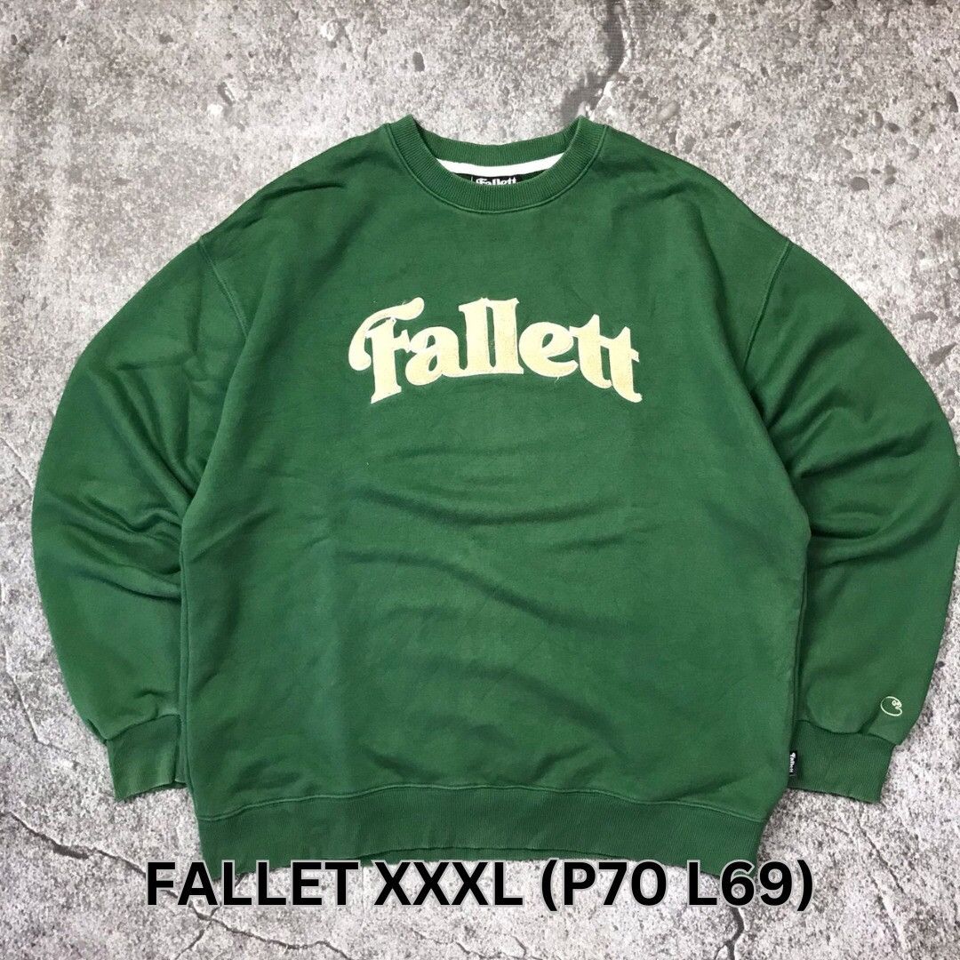 American Apparel FALLETT crewneck vintage Size US XL / EU 56 / 4 - 1 Thumbnail