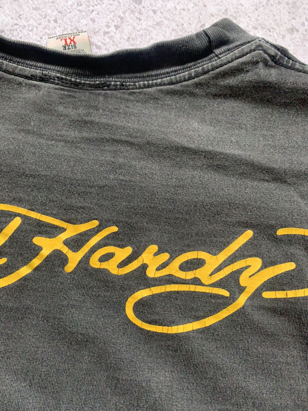 Ed Hardy × Vintage 🔥ED HARDY FADED T-SHIRT Size US XL / EU 56 / 4 - 11 Thumbnail