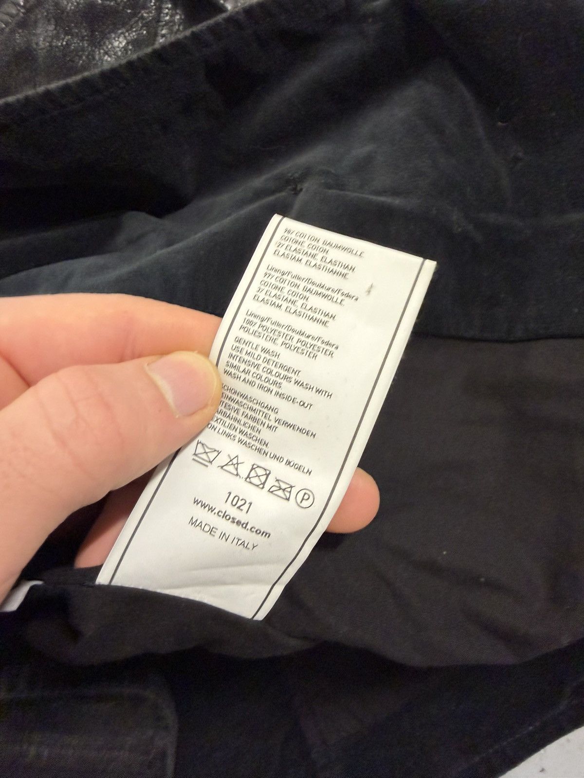 CLOSED Closed Napoleon Double Breasted Waxed Jacket Size XS / US 0-2 / IT 36-38 - 11 Thumbnail