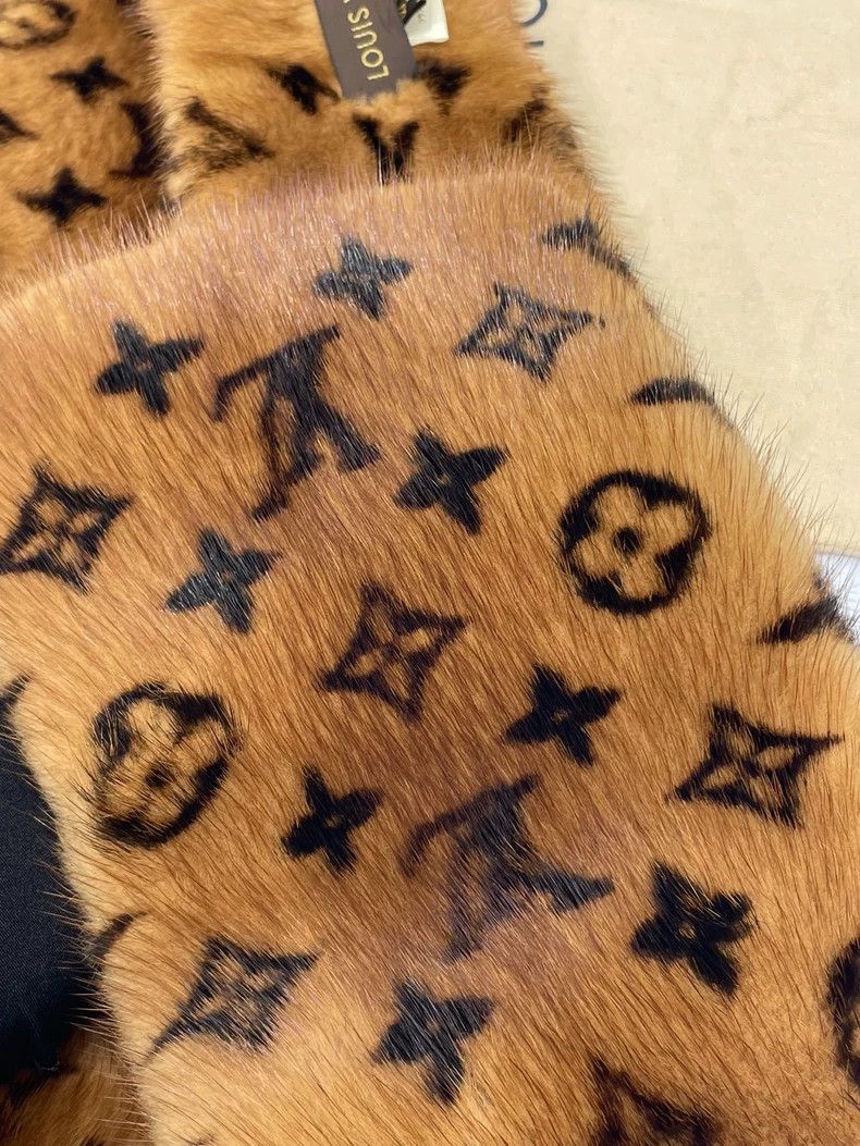 Louis Vuitton Louis Vuitton Presbyopic fur scarf Size ONE SIZE - 4 Thumbnail