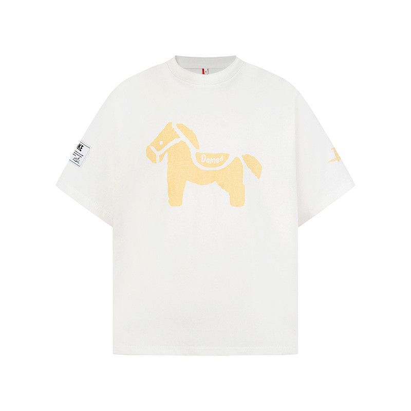 Japanese Brand American Retro Short-Sleeve T-Shirt with Pony Print Size US M / EU 48-50 / 2 - 1 Thumbnail
