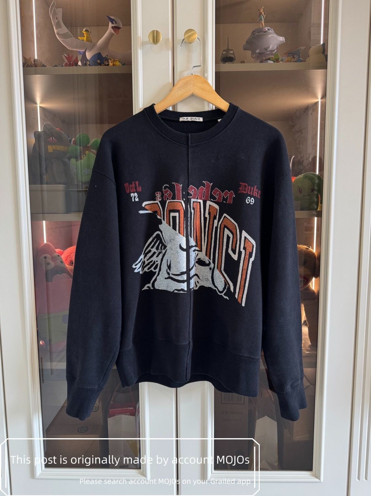 Our Legacy Sz 48 Our Legacy 21AW Slashed Base Patchwork Sweatshirt mojo Size US M / EU 48-50 / 2 - 1 Thumbnail