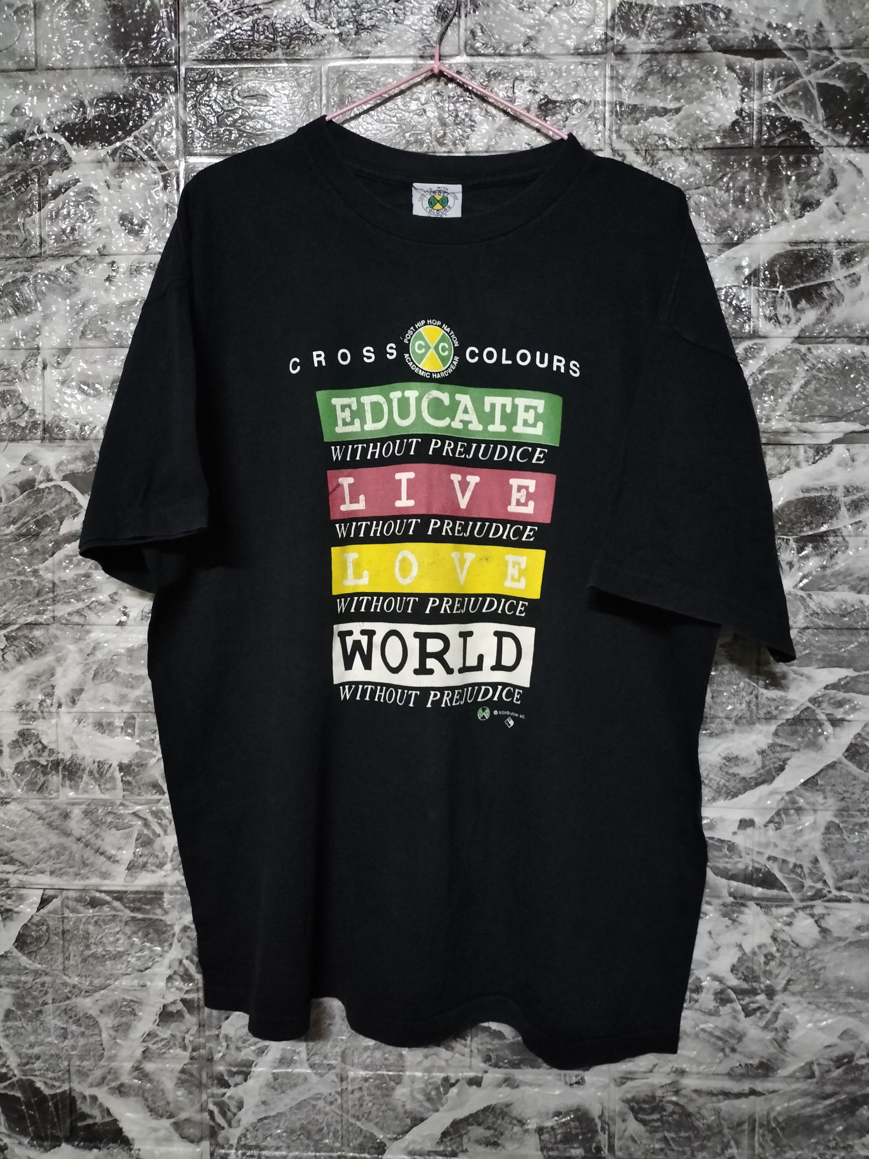 Cross Colours × Rap Tees × Vintage Vintage 90s Cross Colours 