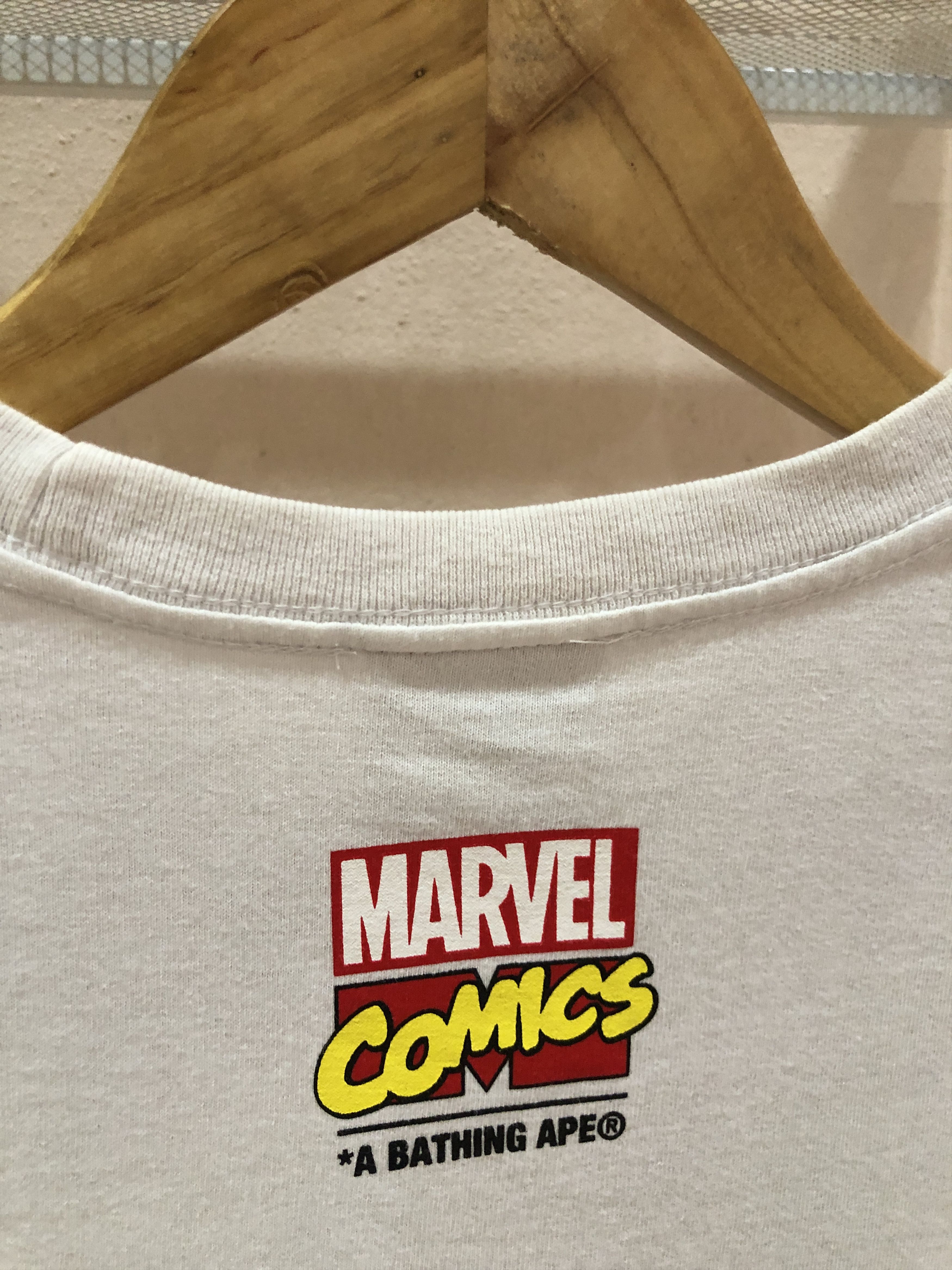 Bape × Marvel Comics Bape x Marvel Comics Iron Man Red Camo Tshirts Size US M / EU 48-50 / 2 - 3 Thumbnail