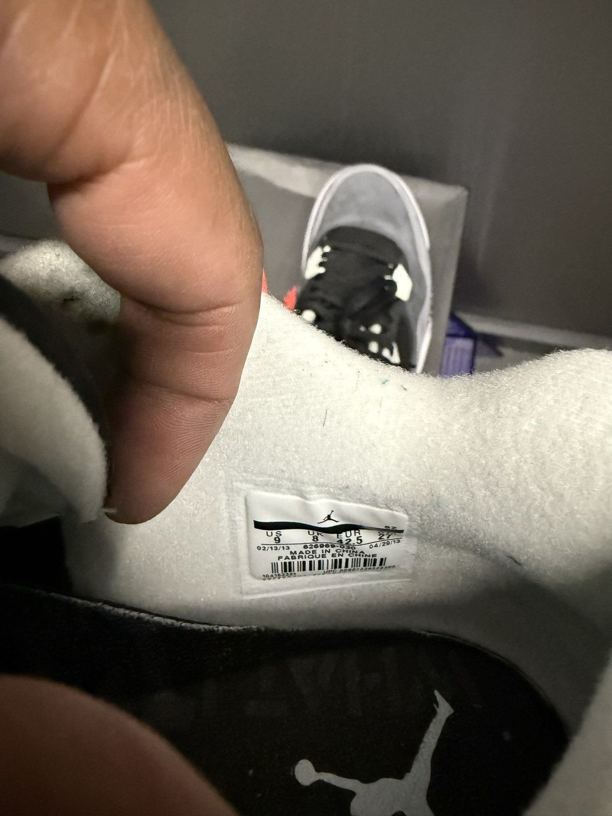 Jordan Brand Jordan 4 Fear 2013 626969-030 Size 9 Size US 9 / EU 42 - 7 Thumbnail