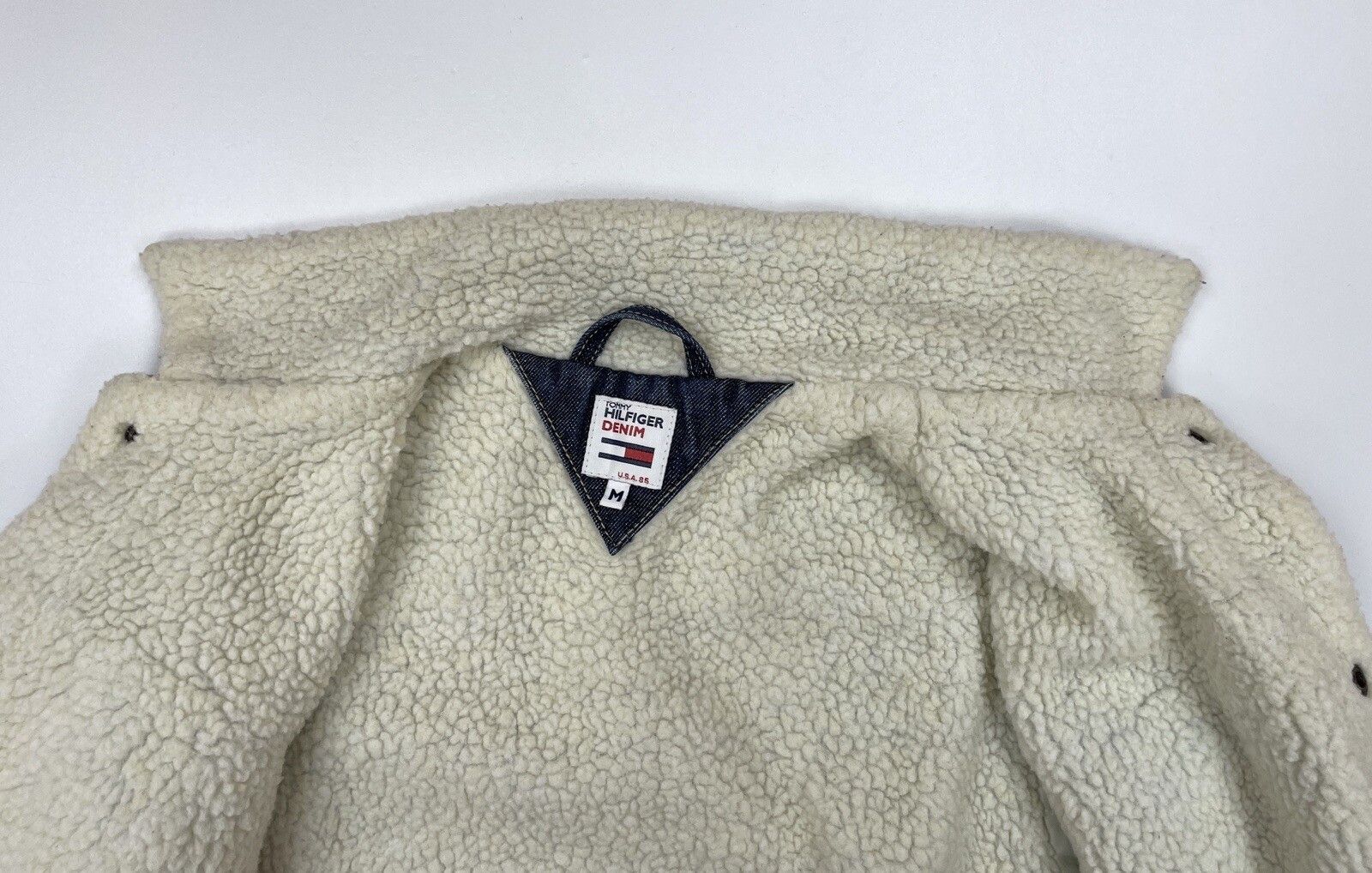 Tommy Hilfiger Tommy Hilfiger women denim sherpa jacket y2k Size M / US 6-8 / IT 42-44 - 11 Thumbnail