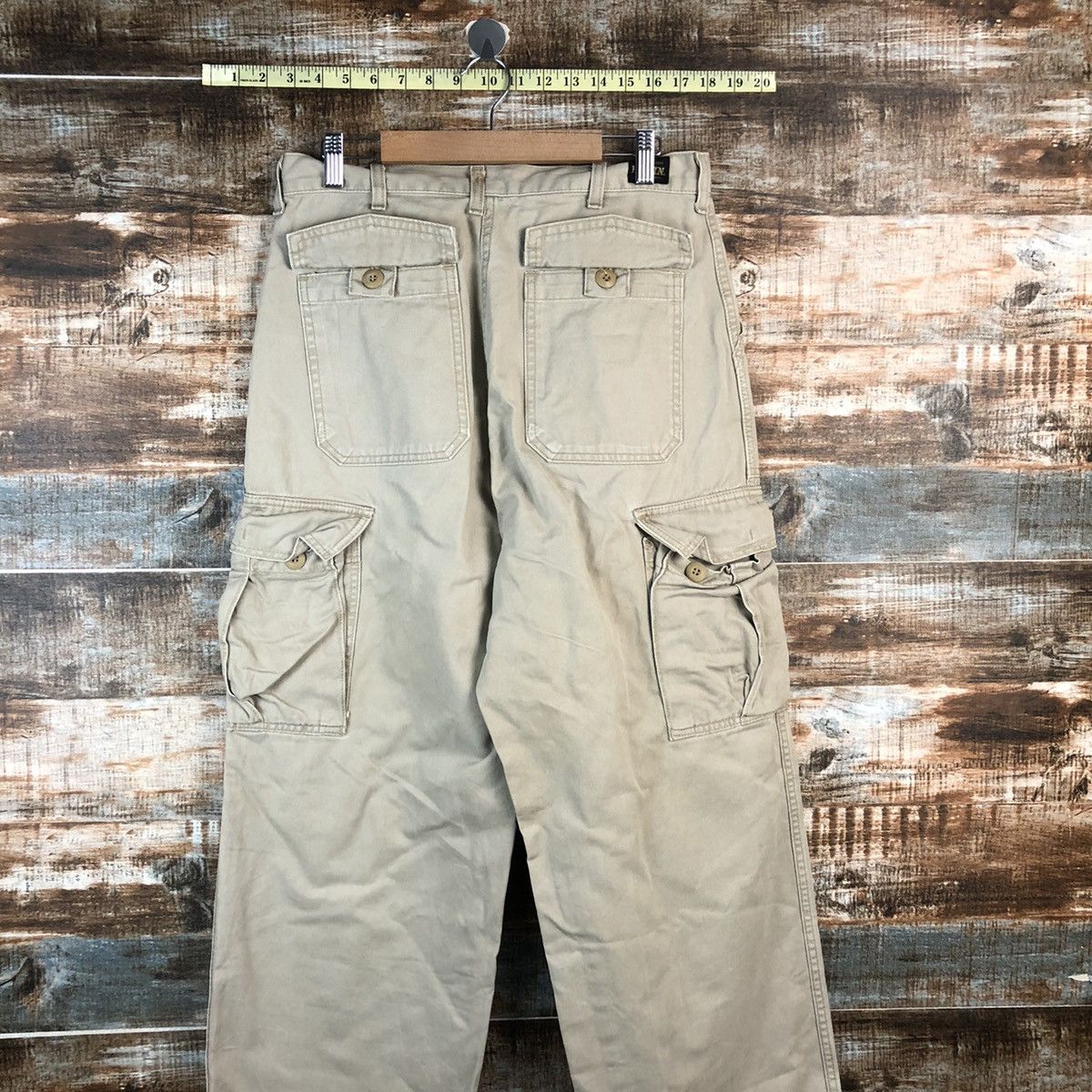 Japanese Brand Edwin Brown utility tactical Cargo Multipocket Pants #A2540 Size US 30 / EU 46 - 16 Thumbnail