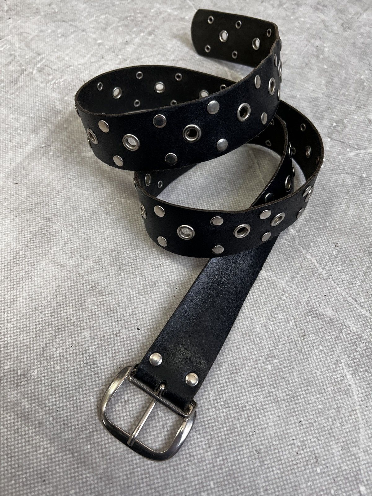 Hysteric Glamour Leather Belt Metal Hysteric Glamour Style Y2K Size ONE SIZE - 7 Thumbnail