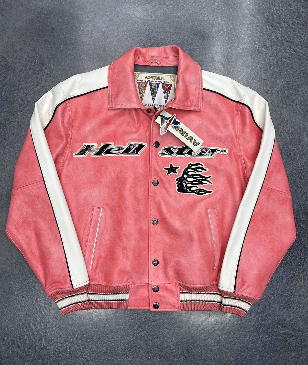 Avirex × HELLSTAR Hellstar Avirex Varsity Jacket Size US M / EU 48-50 / 2 - 1 Thumbnail
