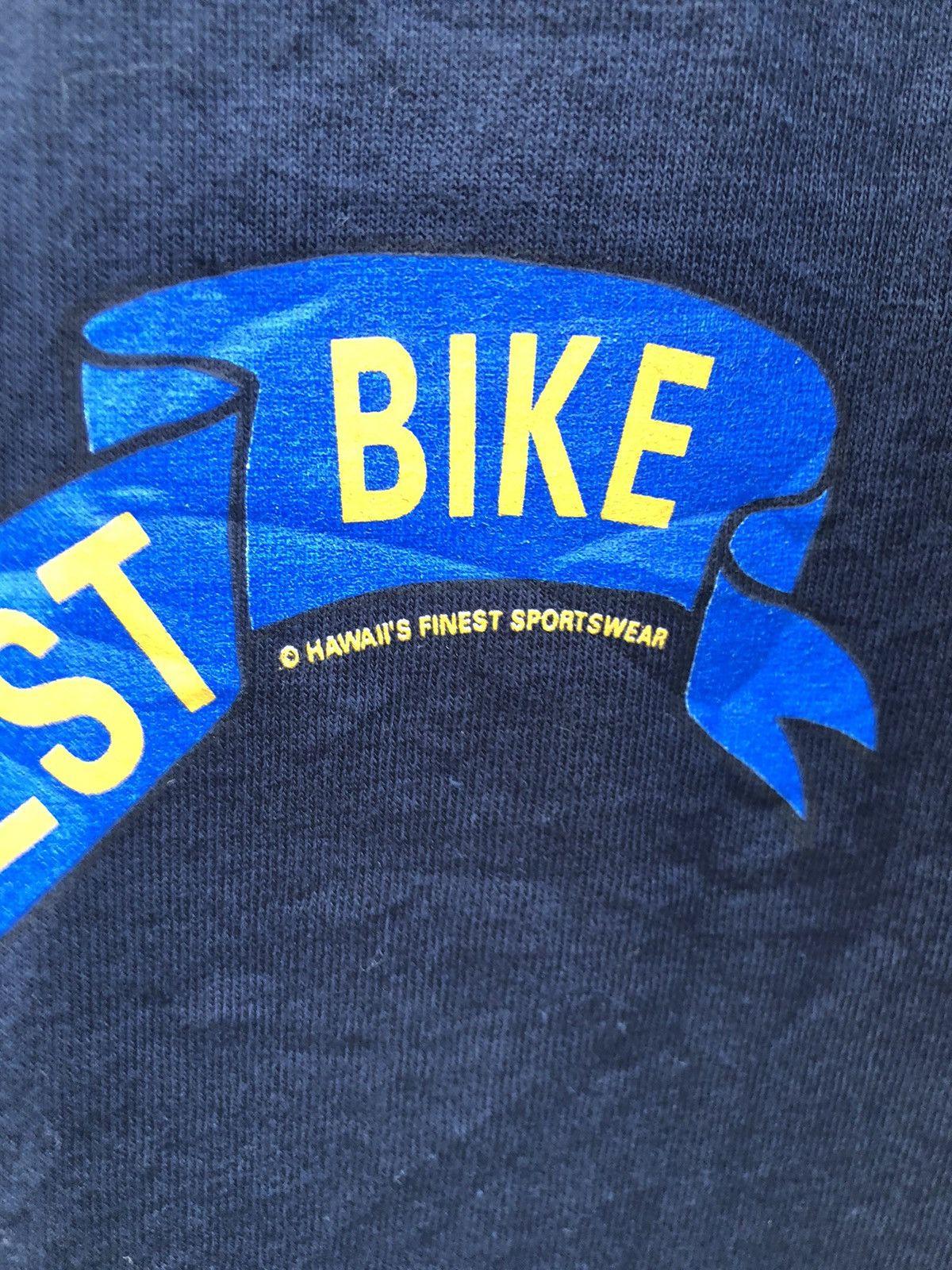 Harley Davidson × Vintage 2000s Vintage Honolulu Finest Bike Police Tshirt Size US L / EU 52-54 / 3 - 4 Thumbnail