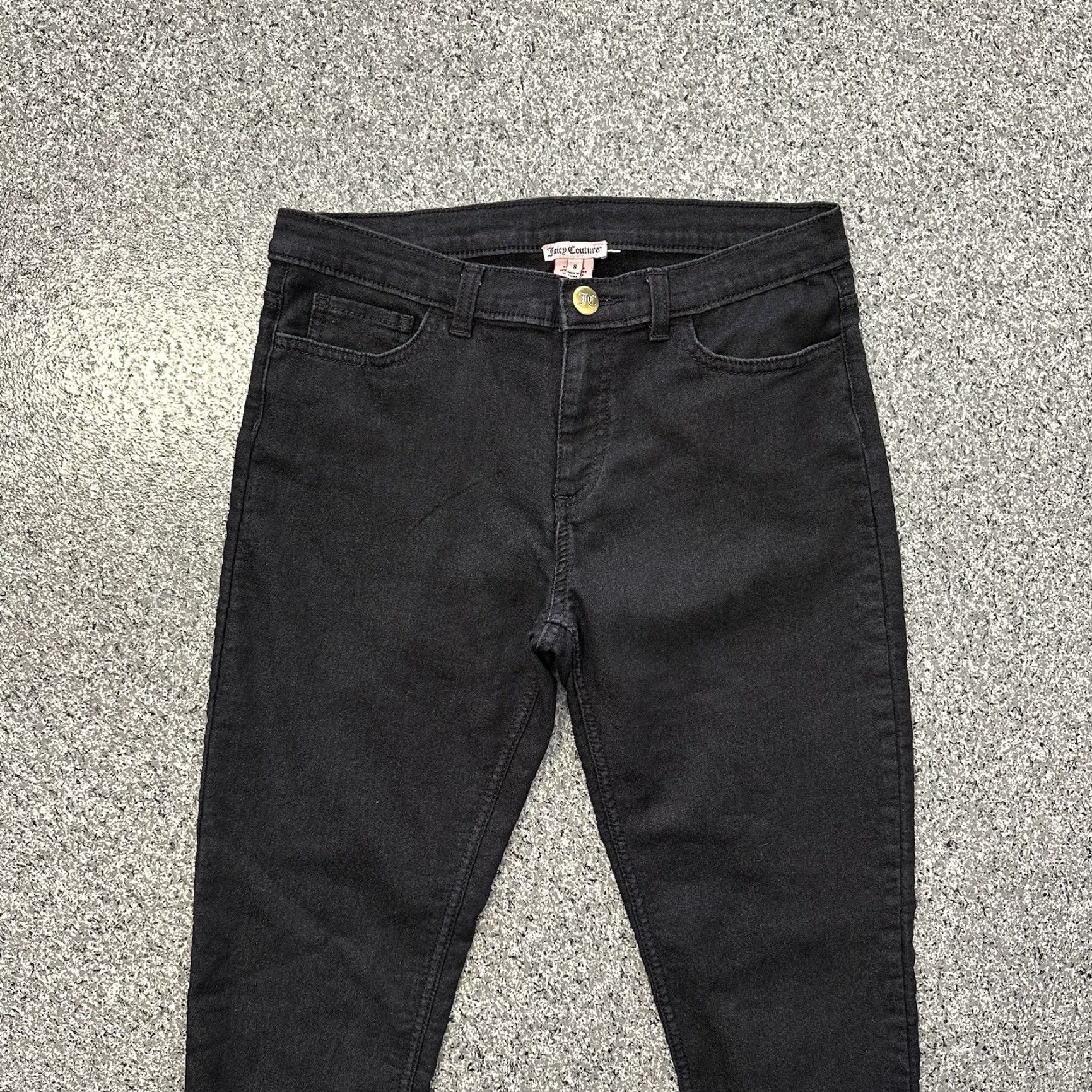 Juicy Couture Juicy Couture Jeggings Jeans Womens 8 29x28 Blue Denim Stretch 5-Pocket Style Jegging Womens 8 Size 29" - 2 Thumbnail
