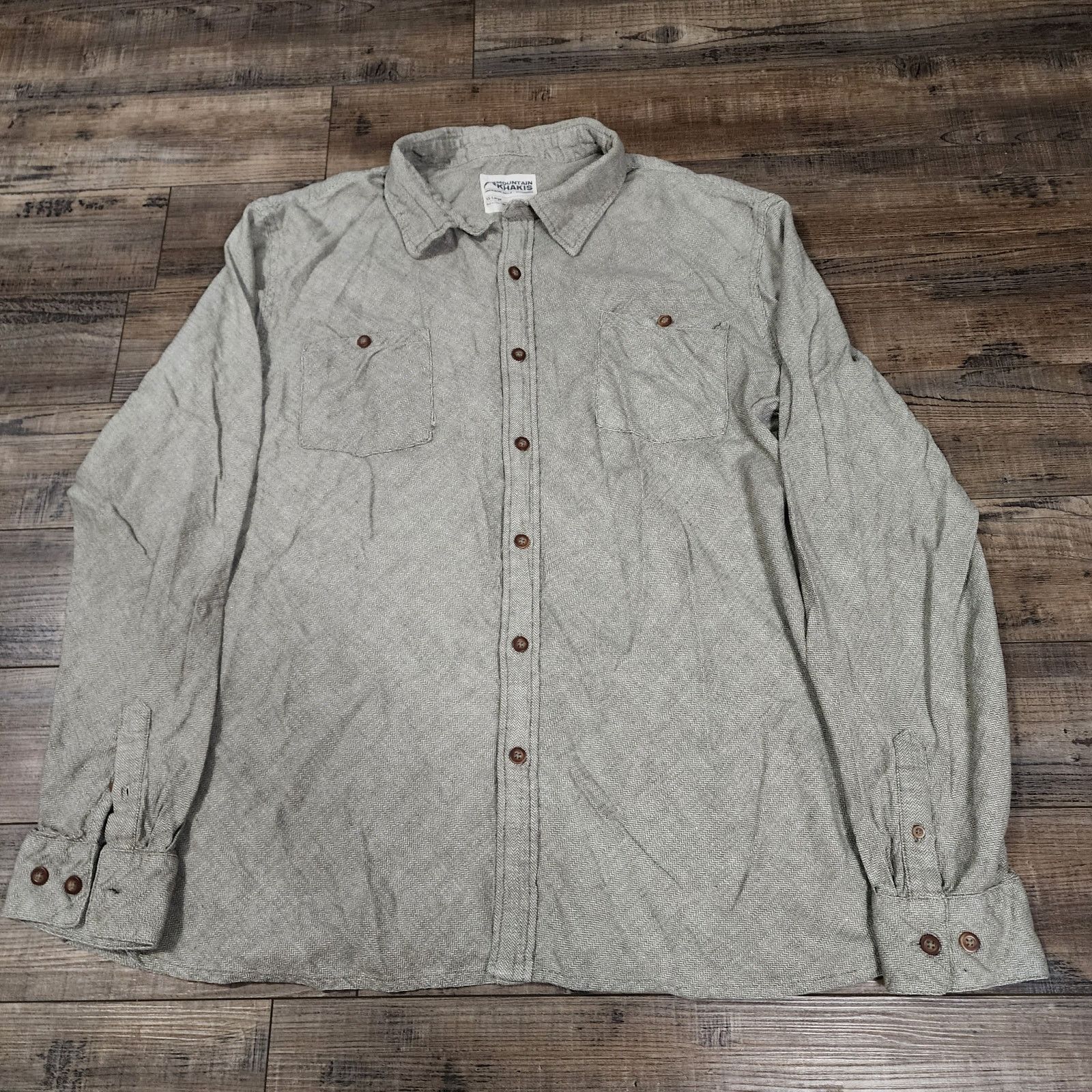 Mountain Khakis Mountain Khakis Green White Chevron Knit SZ 2XL 2304 Size US XXL / EU 58 / 5 - 1 Thumbnail