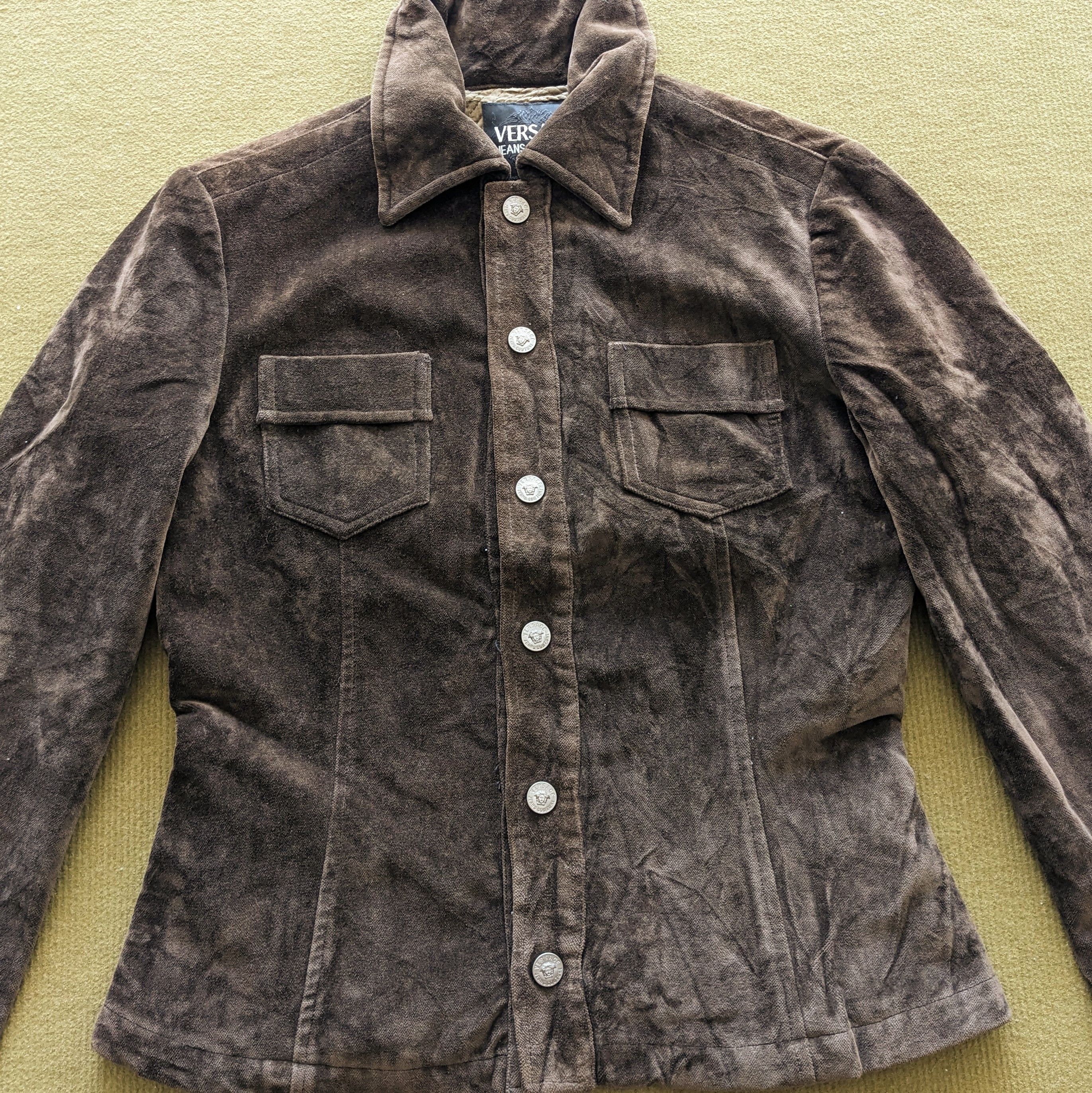 Versace Jeans Couture Vintage VERSACE JEANS COUTURE Designer Brand Jacket Size US S / EU 44-46 / 1 - 2 Thumbnail
