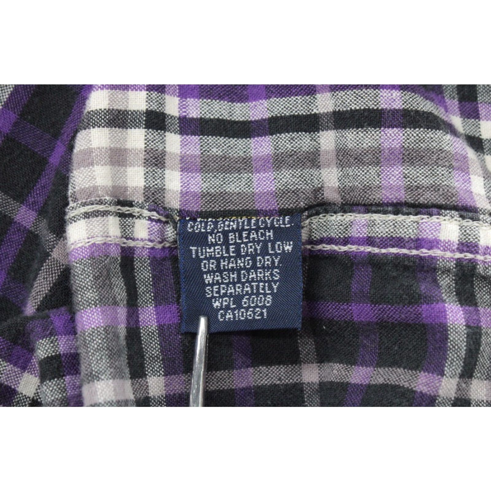 Vintage Panhandle Slim Shirt Men's XL Purple Plaid Cowboy Long Sleeve Cotton Button Down Shirt Size US XL / EU 56 / 4 - 6 Thumbnail