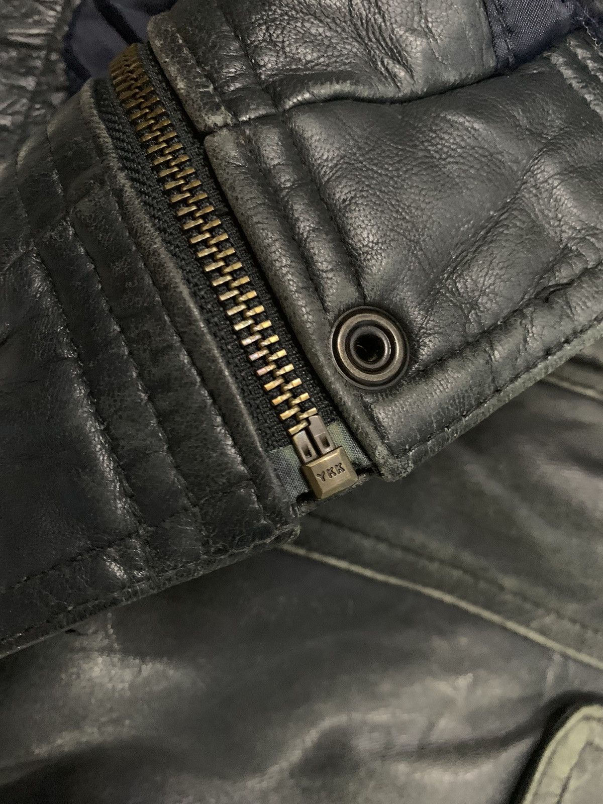 Other Japanese Brand Durante Sheepskin Leather Bomber Jacket Size US L / EU 52-54 / 3 - 8 Thumbnail