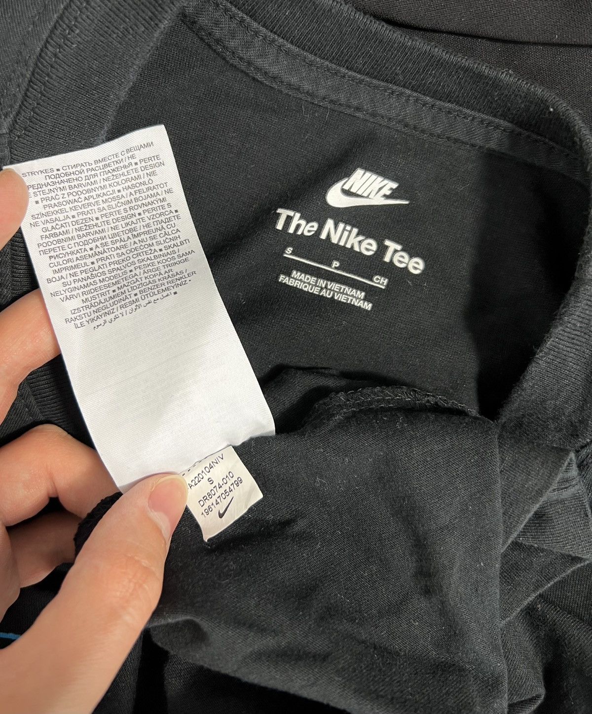 Nike Longsleeve Nike Just Do It Swoosh Black Size US S / EU 44-46 / 1 - 3 Thumbnail