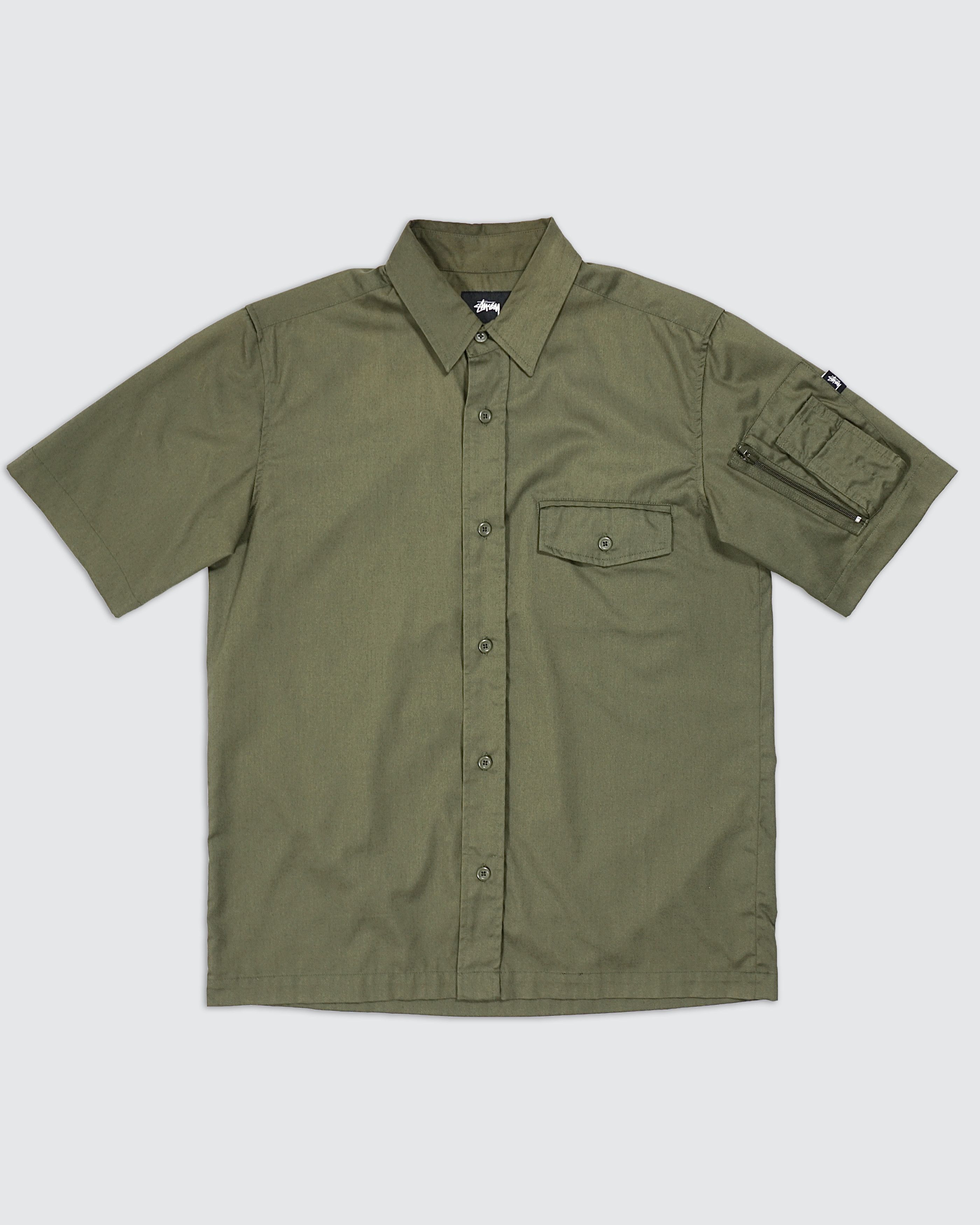 Stussy Stussy Military Button-up Shirt Size US S / EU 44-46 / 1 - 3 Thumbnail