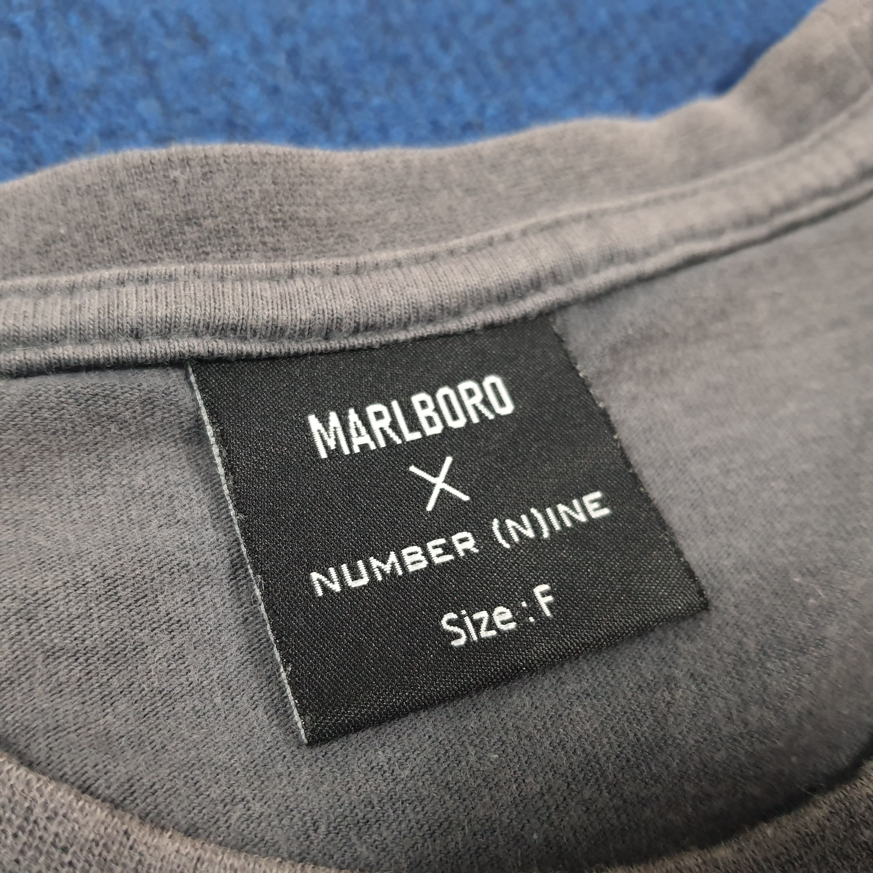 Number (N)ine Vintage Marlboro x Number Nine Streetwear Tshirt C285N32 Size US M / EU 48-50 / 2 - 6 Thumbnail