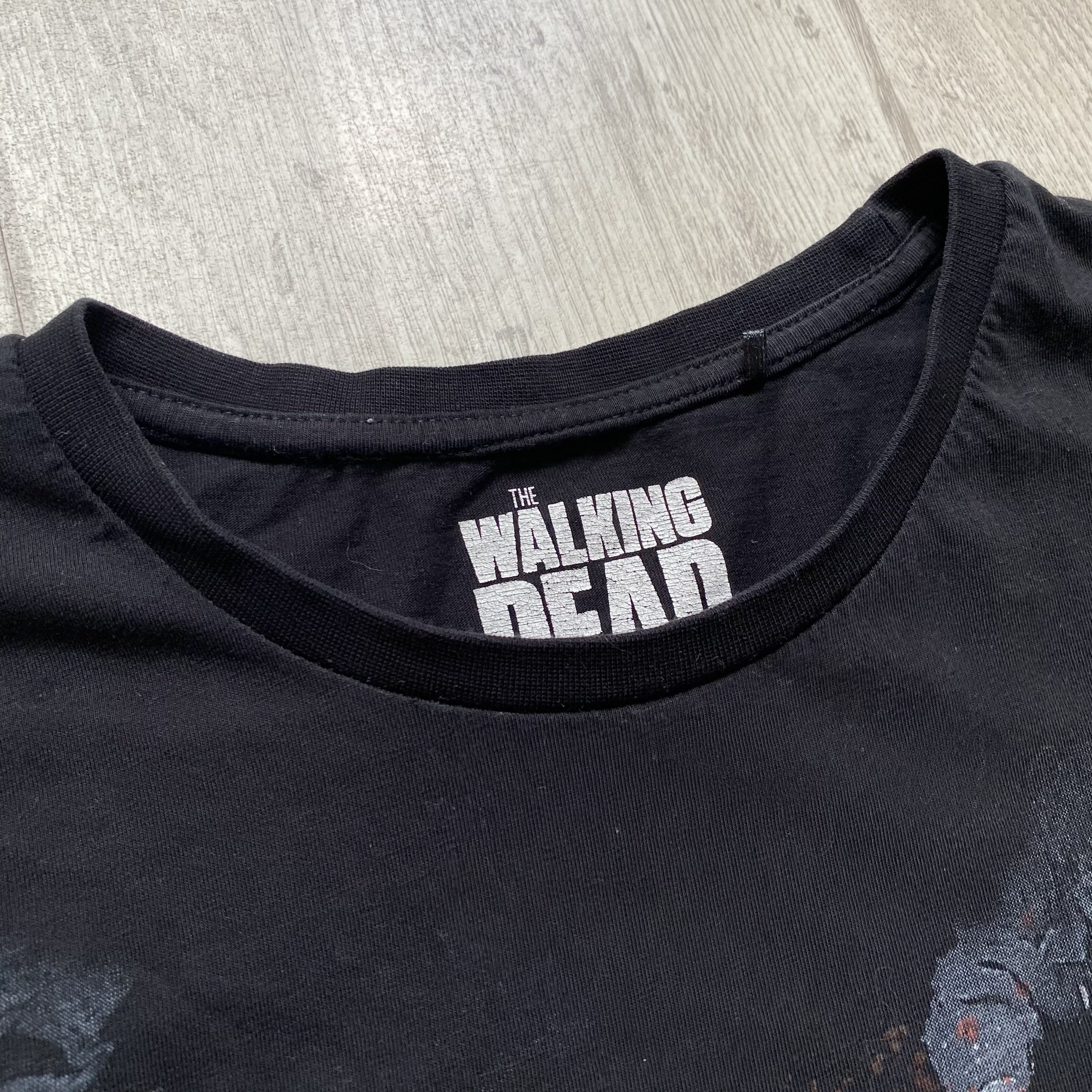 Expert Horror 🧟‍♂️ The Walking Dead amc Promo tee Zombie Big Logo Y2K Size US M / EU 48-50 / 2 - 4 Thumbnail