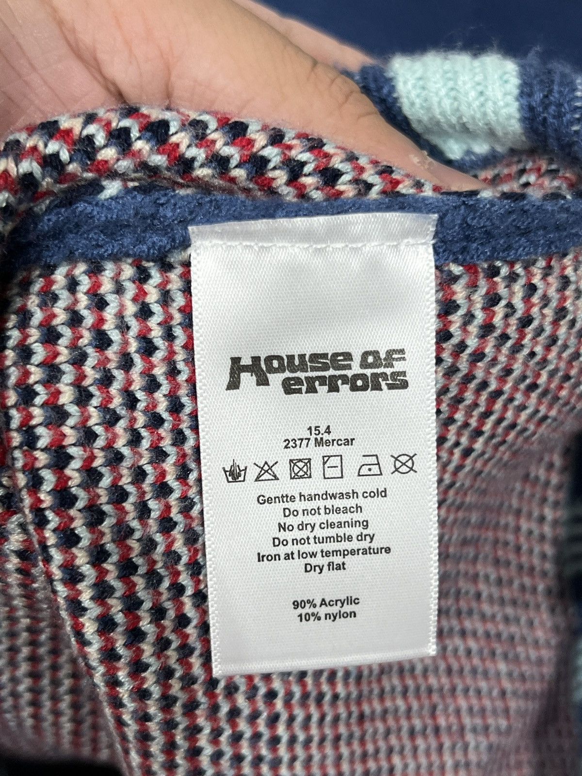 House of Errors House Of Errors Scarlet Nauta Knitted Sweater Size US L / EU 52-54 / 3 - 6 Thumbnail