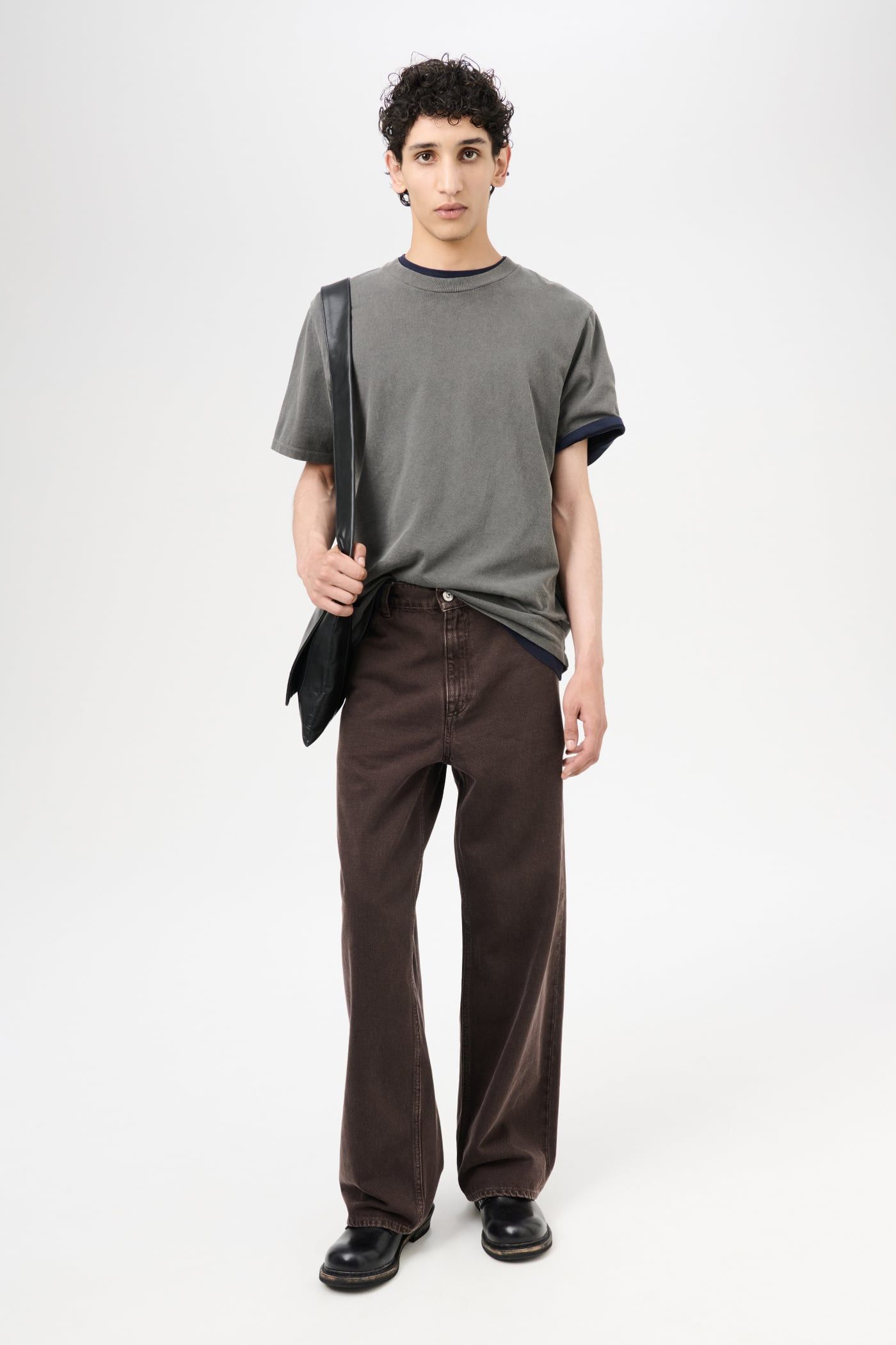 Our Legacy Our Legacy - Vast Cut Jeans - Royal Brown Overdye