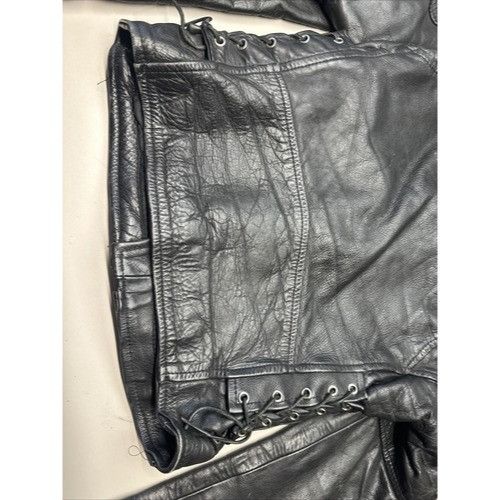 Other STAR U.S.A Double Leather - Riders Motorcycle Jacket - Men S Size US M / EU 48-50 / 2 - 15 Thumbnail