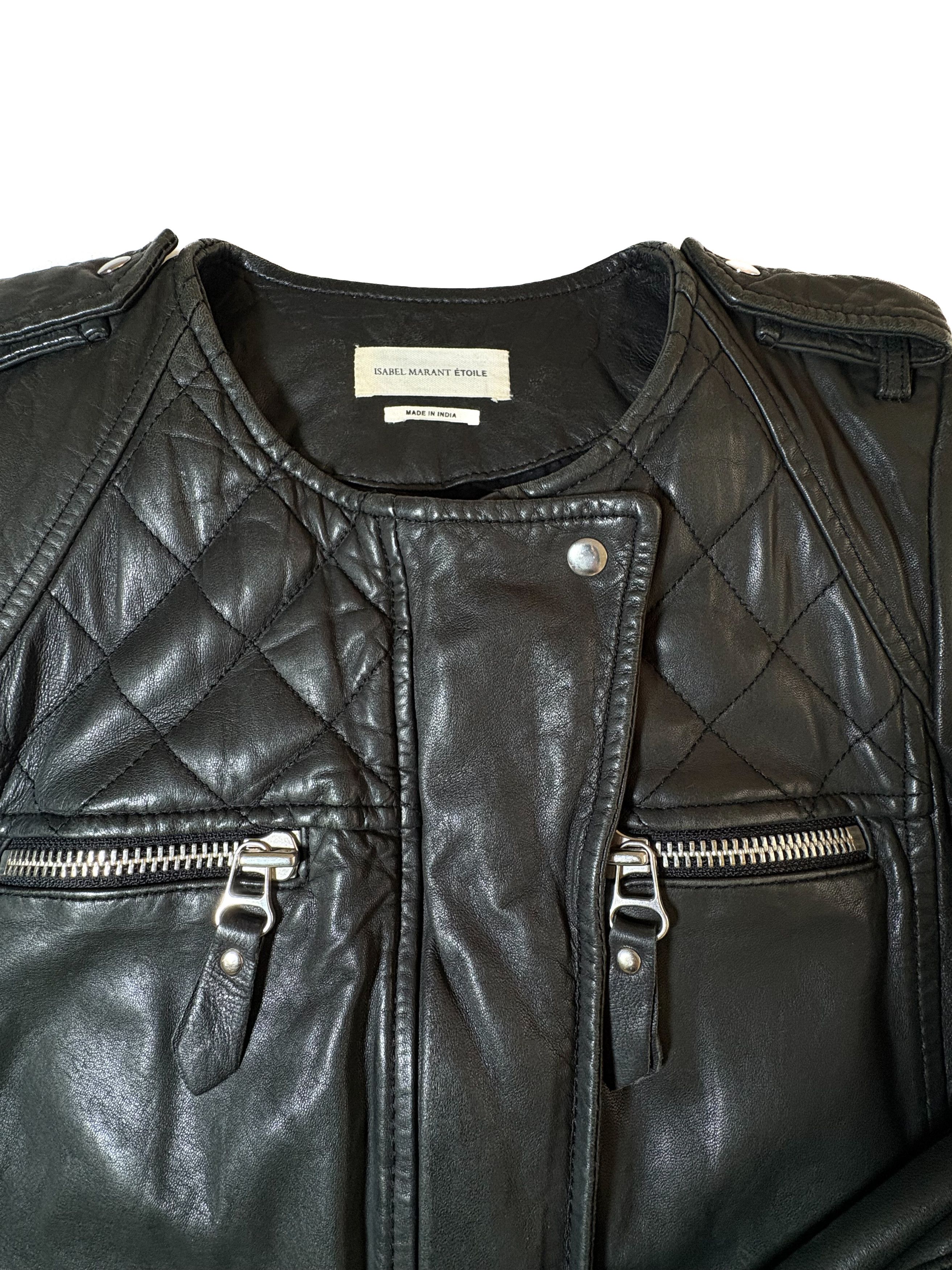 Isabel Marant Etoile Isabel Marant Lambskin Leather Jacket Size XS / US 0-2 / IT 36-38 - 3 Thumbnail