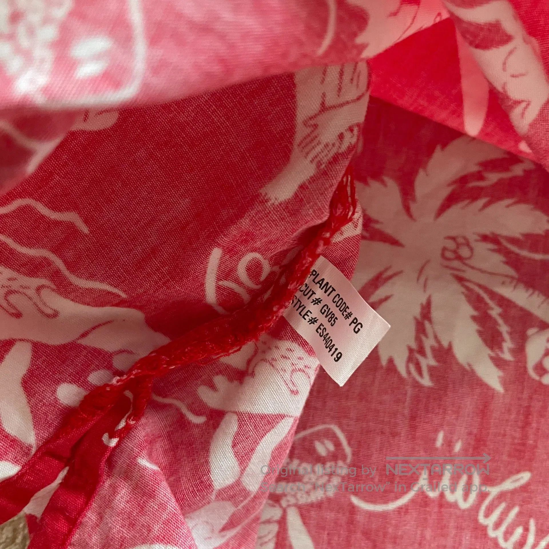 Polo Ralph Lauren Ralph Lauren Red Hawaiian Print Shirt. Size US XS / EU 42 / 0 - 5 Thumbnail