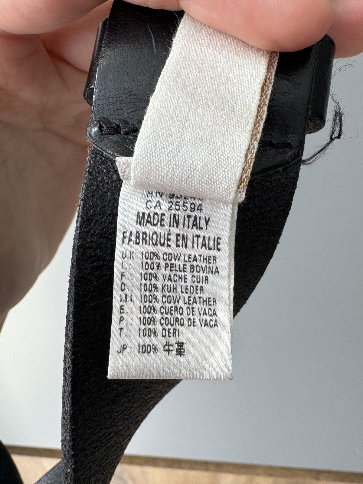 Diesel Vintage Diesel Leather Big Logo Punk Metal y2k belt Size ONE SIZE - 6 Thumbnail