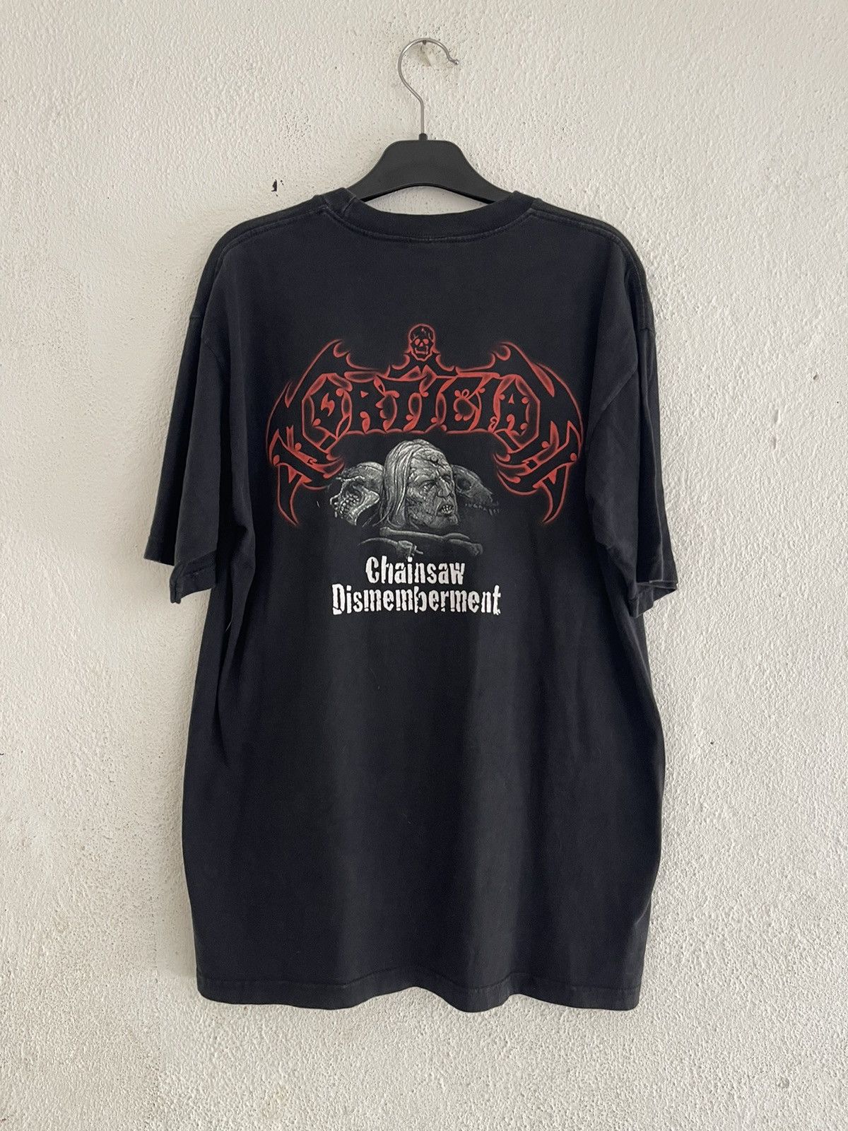 Band Tees Vintage Mortician Chainsaw Dismemberment Death Metal Size US L / EU 52-54 / 3 - 2 Thumbnail